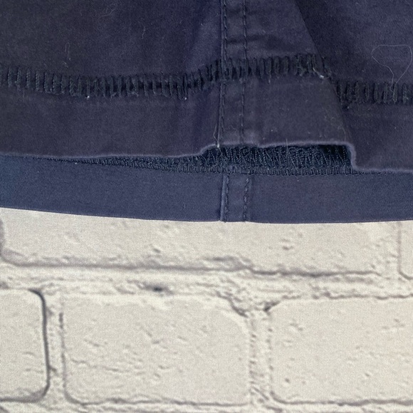 Calvin Klein Navy Blue Mini Skirt size 0 NWOT Summer Skirt Mean Girls - Picture 4 of 8